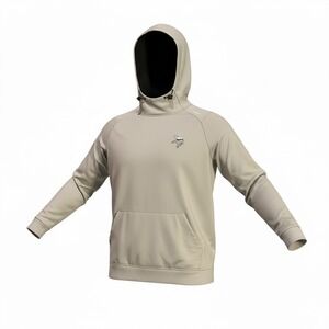 UNRL Mens Minnesota Vikings Crossover Hoodie Gray Performance Sweatshirt Size L